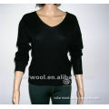Women's Wool Pointelle Sweater